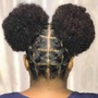 Spiral Set/Roller Set Natural hair