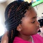 Knotless Braids w/ hair