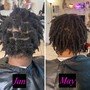 Retwist (short/med length)