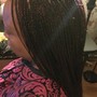 Individual braids small and long