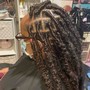 Faux kinky twist