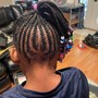 Kids Braided ponytail