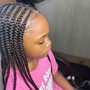 Box braids touch up