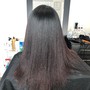 Silk Press W/ Deep Conditioner & Trim