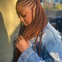 Boho Knotless Braids (Medium/small)