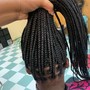 Small knotless braids