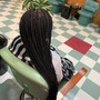 Med Knotless braids