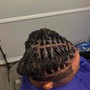 Medium- mid back-Senegalese Twist