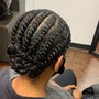 Male Cornrow style ( full head)