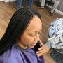 Scalp  Massage (reduce stress promote hair growth)