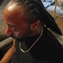 Faux loc Extensions (shave sides)