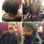 Kid Knotless Braids