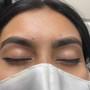 Brow Lamination with henna