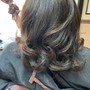 Natural Flat-iron /Permanent Color One process)