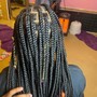 Medium Knotless Braids