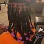 Girls 8-10Medium Knotless or Box Braids