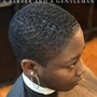 Women's big chop and haircut