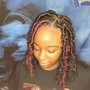 Box Braids over Locs