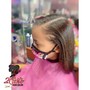 Ponytail  (Relaxed Hair)