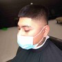 Straight Razor Shave on the face