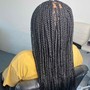 Large Knotless Plaits/Box  Braids