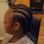 2 Feed In Braids