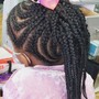 Peek-a-boo Curly Sue Braids