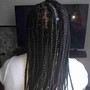 Medium BOHO Knotless **Braiding Hair Provided**