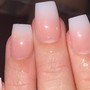 Healthy nails with extension