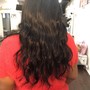 Partial quick weave/partial spot relaxer