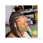 Kid Braided Styles w/weave