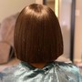 Women's natural haircut