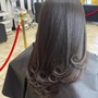 Women’s haircut reshape