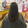 Women’s haircut reshape