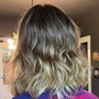 Short Hair Balayage/Ombre + Cut