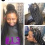 Parting only for braids/twist