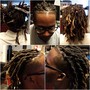 Trim Back and Sides with Locs