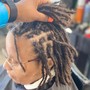 Loc Maintenance, Loc Style, Men's Cut