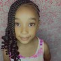 Kid's Lemonade braids/ $75 medium-$95small