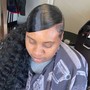 Extended ponytail/Bang and ponytail/ swoop ponytail