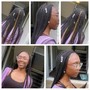 Large Knotless Braids