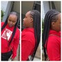 Large Knotless Braids