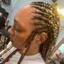 Tribal/Partial Feed -In Braids