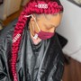 Heart Bantu knots