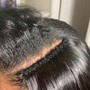 Medium box braid Takedown removal