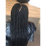 Knotless Goddess braids