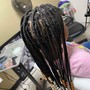 Jumbo knotless braids