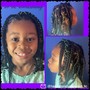 Kid's Braids (2 braids) up to age 12