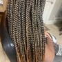 Medium Box Braids butt