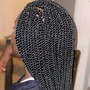 Kids Braids shoulder length with attachment